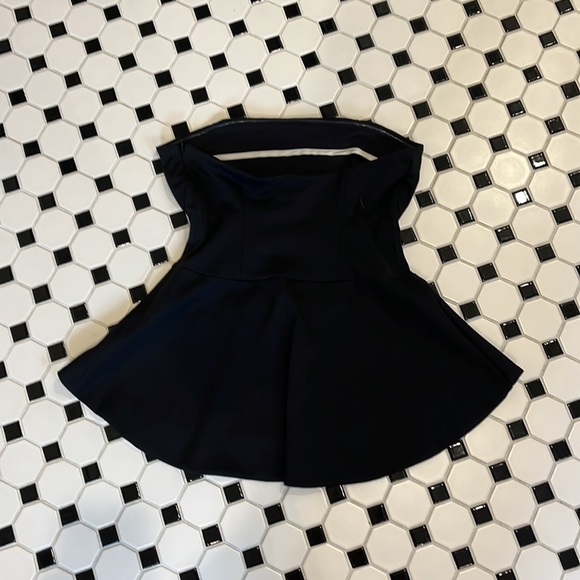 NWT Ann Taylor Peplum Strapless Top - Picture 3 of 9